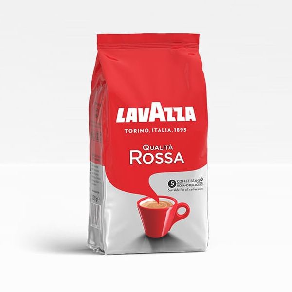 Lavazza Qualitá Rossa zrnková káva 1kg káva kávy zrnková